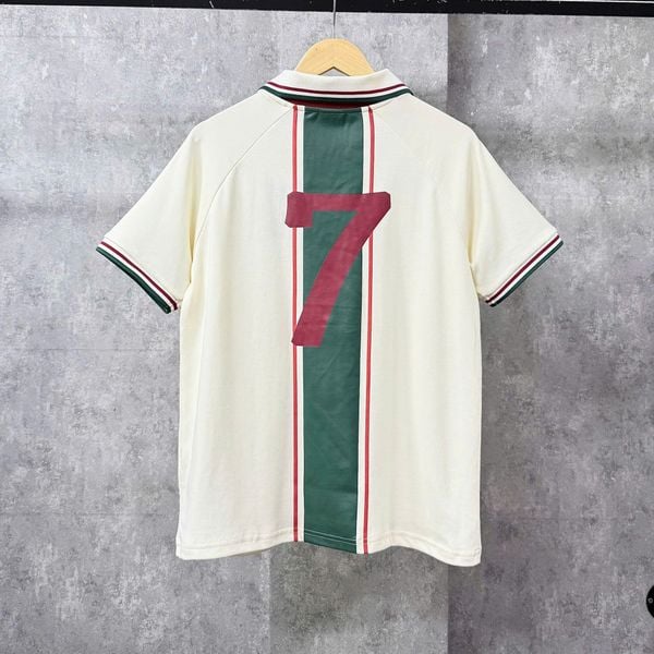 Áo Thun Polo New Era - [Unisex] Number 7 NY Cream/Green - 13782551
