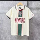  Áo Thun Polo New Era - [Unisex] Number 7 NY Cream/Green - 13782551 