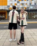  Áo Thun Polo New Era - [Unisex] Number 7 NY Cream/Green - 13782551 