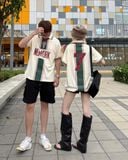  Áo Thun Polo New Era - [Unisex] Number 7 NY Cream/Green - 13782551 