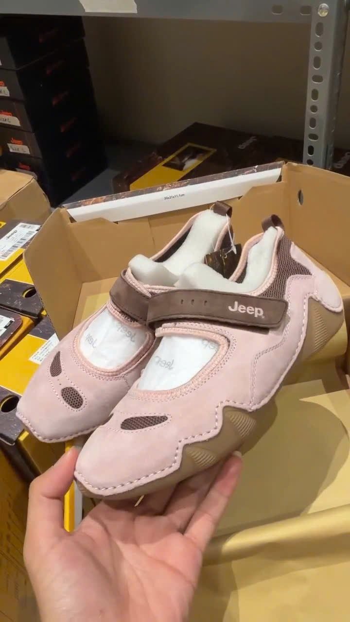  Giày Jeep Mary Jane - [Nữ] Classic Pink - PX231WAS575 