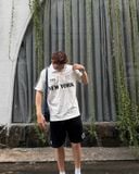  Áo Thun Polo New Era - [Unisex] Shoulder Line Jersey NY White - 16599859 