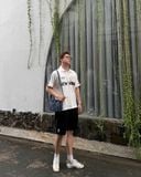  Áo Thun Polo New Era - [Unisex] Shoulder Line Jersey NY White - 16599859 