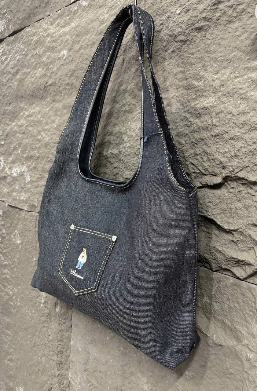  Túi Tote Whoau - Steve Denim Shoulder Bag - WHBGG3821A 