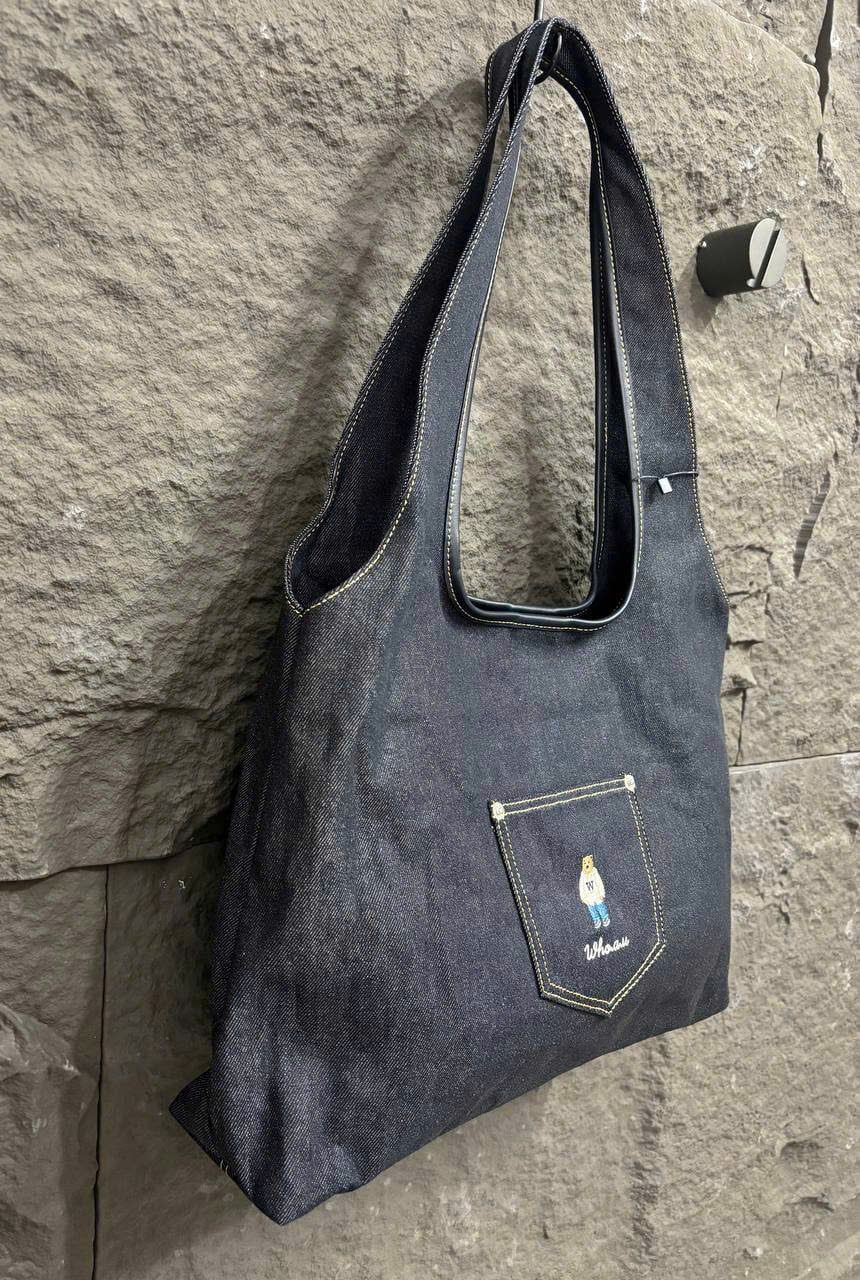  Túi Tote Whoau - Steve Denim Shoulder Bag - WHBGG3821A 