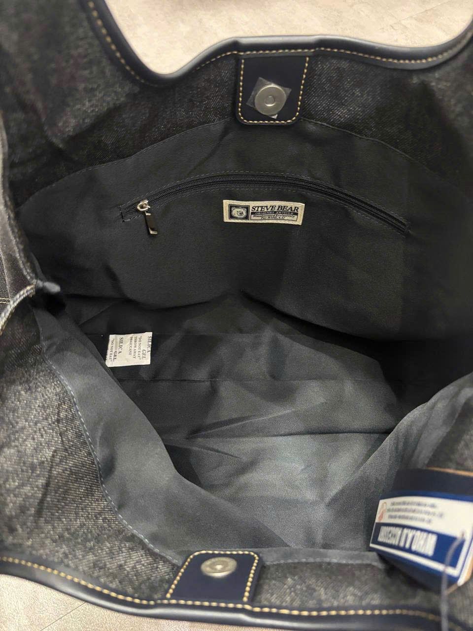  Túi Tote Whoau - Steve Denim Shoulder Bag - WHBGG3821A 