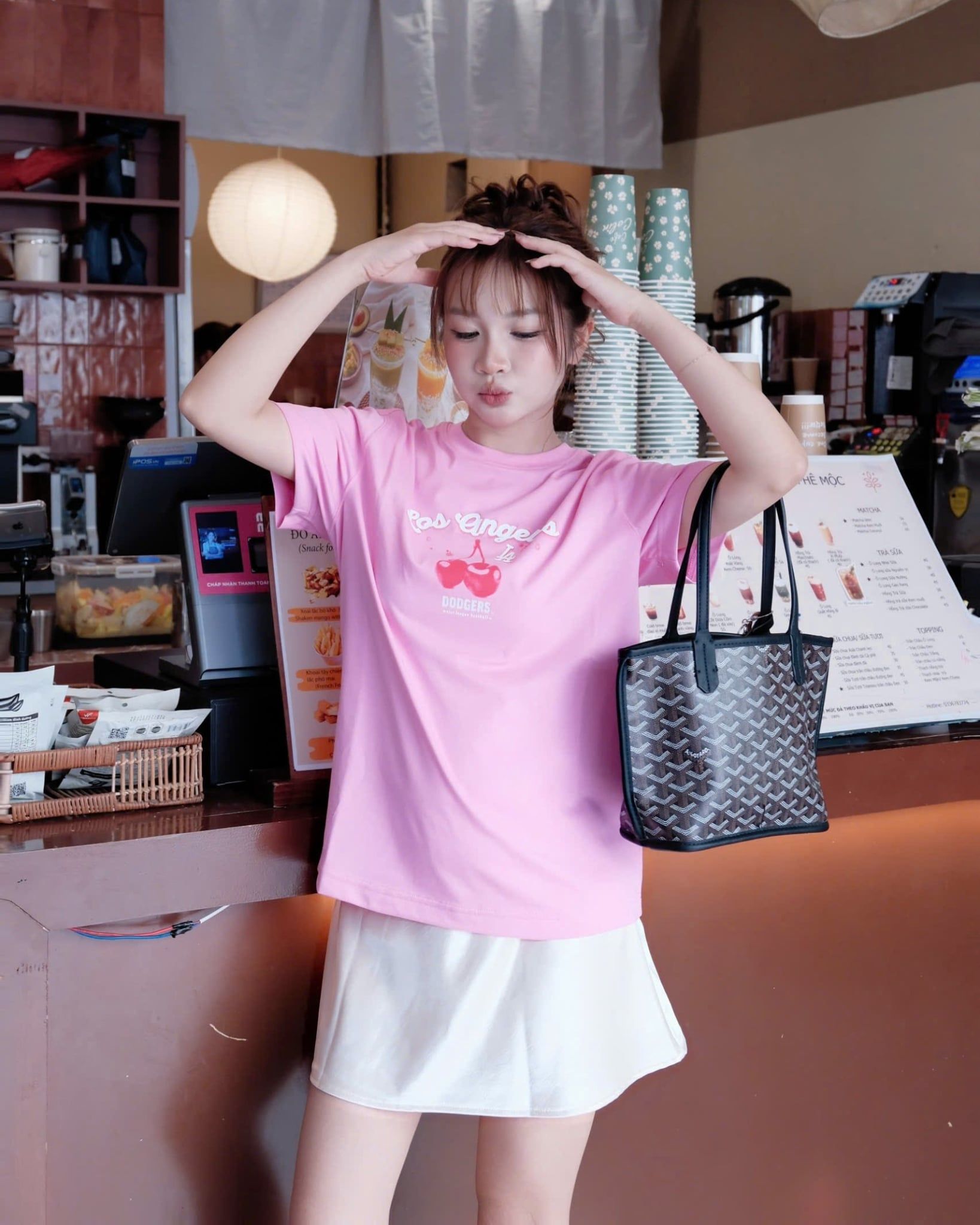  Áo Thun MLB [Unisex] Summer Fruits Lifestyle OverFit - 3ATSN6063 