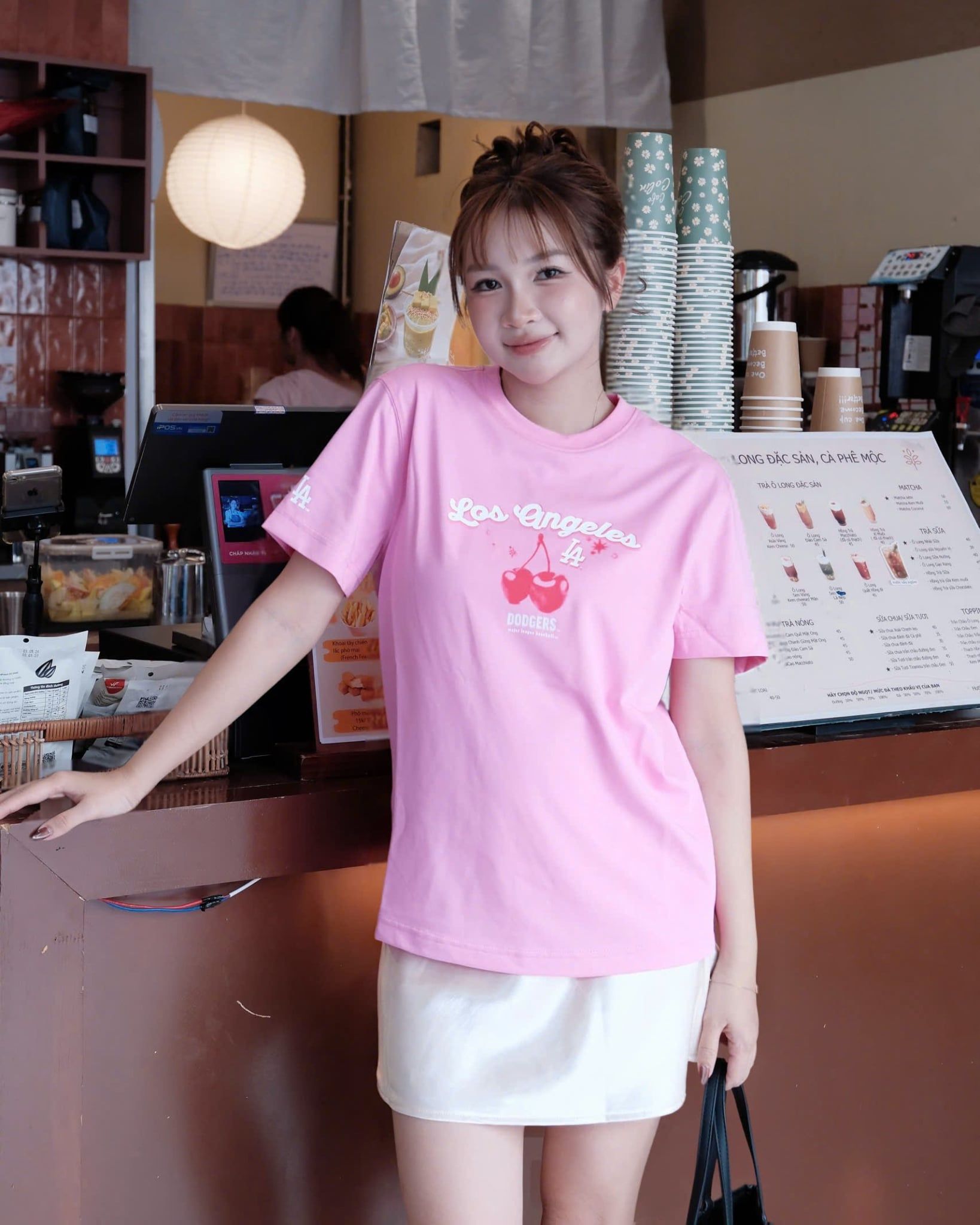  Áo Thun MLB [Unisex] Summer Fruits Lifestyle OverFit - 3ATSN6063 