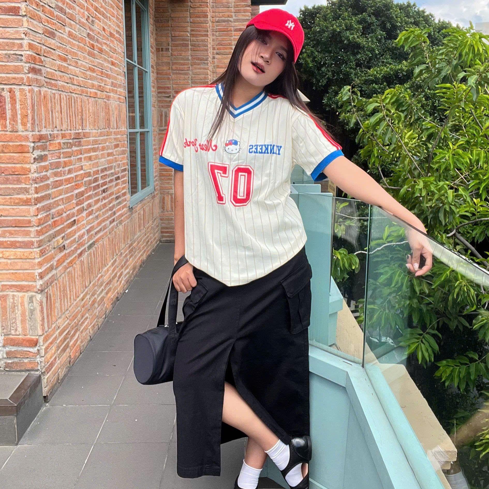  Áo Thun New Era - [Unisex] Kitty Baseball 07 