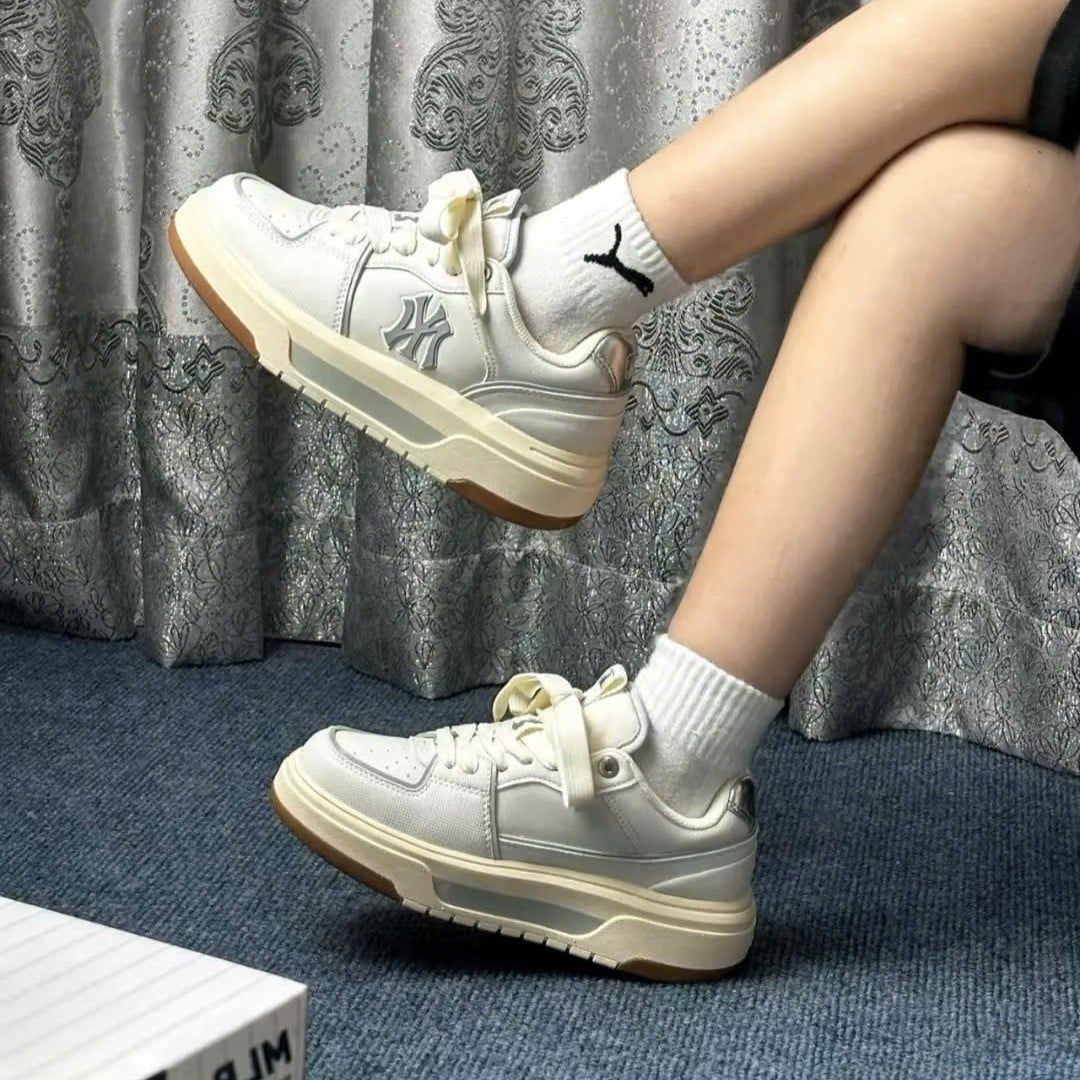 Giày MLB Korea - Chunky Liner Basic SL - 3ASXCBS4N-50IVS 