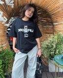  Áo thun LifeWork [Unisex] - Hipdog Hooded Applique Short Sleeve T-shirt - LW262TS104 