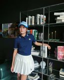  Áo Polo Crop MLB Korea [Nữ] - Basic Crop Collared NY - 3FPQB0243 