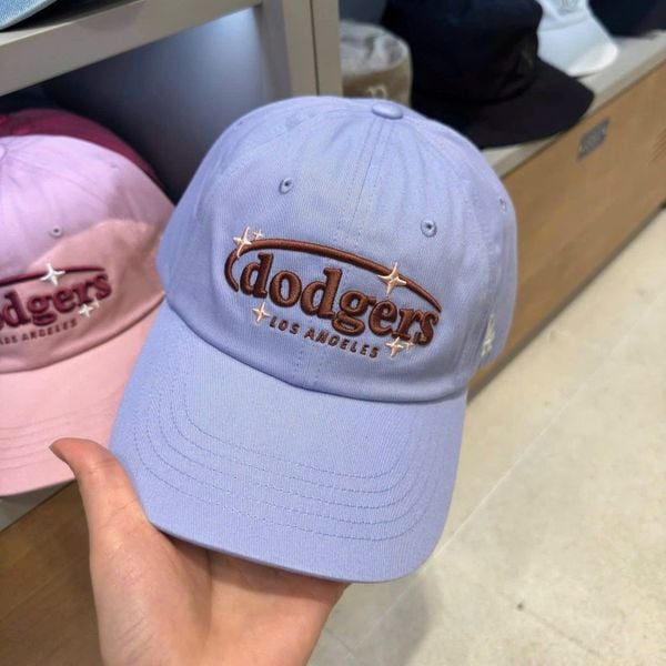 Nón MLB Korea - Cute Pop Unstructured Ball Cap LA Dodgers - 3ACPV246N-07VOM