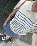  Áo Len WHOAU [Nữ] - Steve Collar Cable Sweater - WHKAG2423F 
