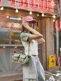  Túi Xách MLB Korea - Basic Gofcore Pocket Crossbody Boston Red Sox - 3ACRB035N-43KAP 