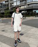  Áo Thun Polo New Era - [Unisex] Basic NY White/Green - 13256656 