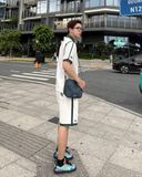  Áo Thun Polo New Era - [Unisex] Basic NY White/Green - 13256656 
