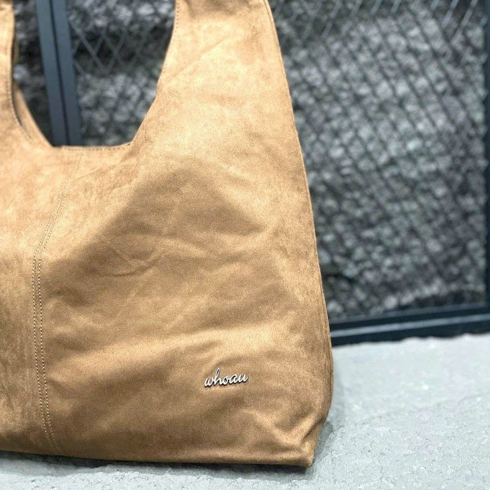  Túi Xách Whoau - Synthetic Suede Shoulder Bag - WHBGG4922A 