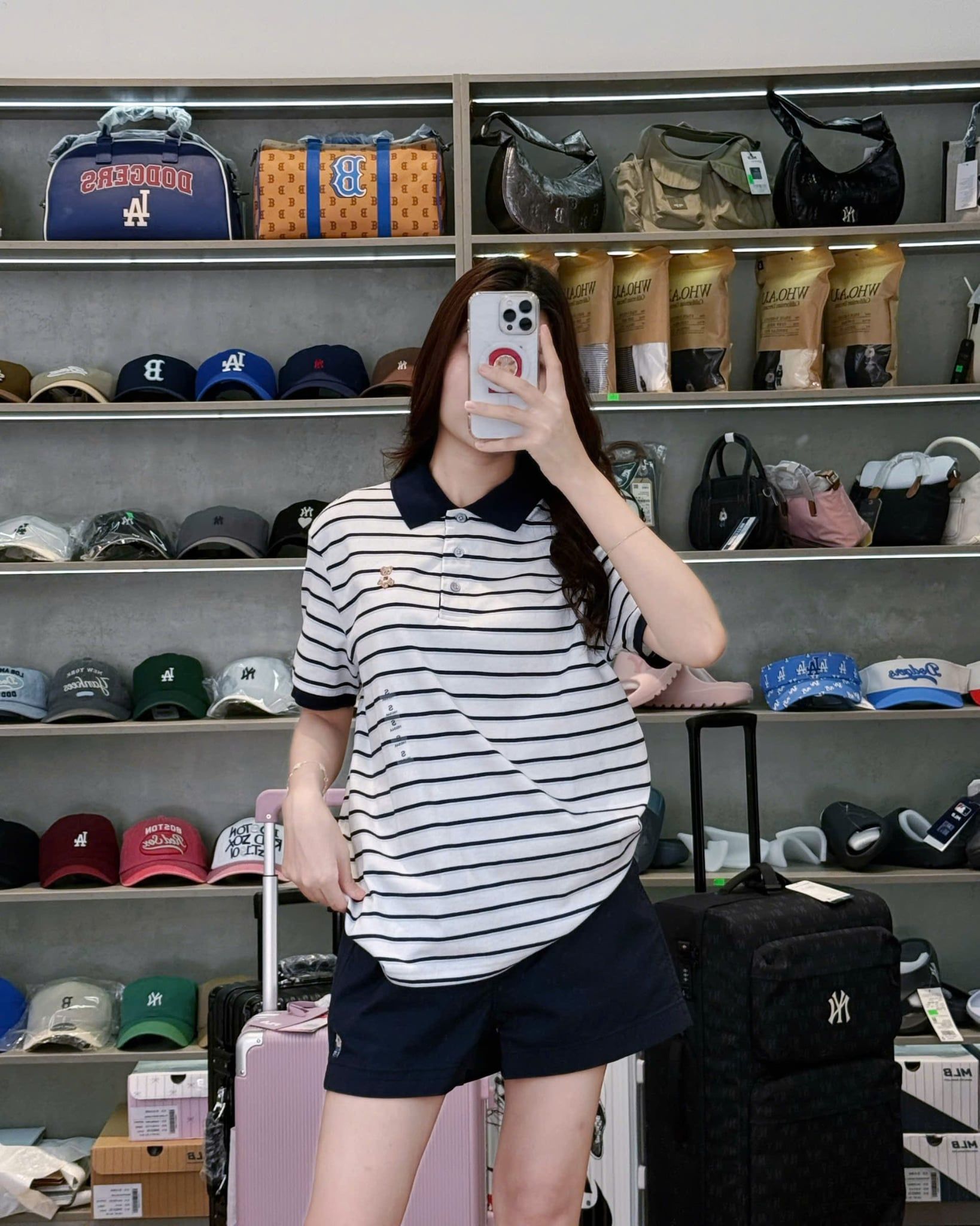  Áo Polo SPAO [Nữ] - (Lilybear) Kalati White - SPHWG25G50 