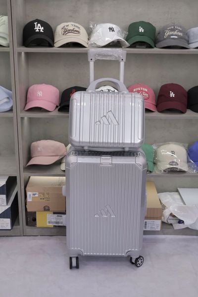  Set Vali Adidas Size 22 (Xách Tay) Xám 