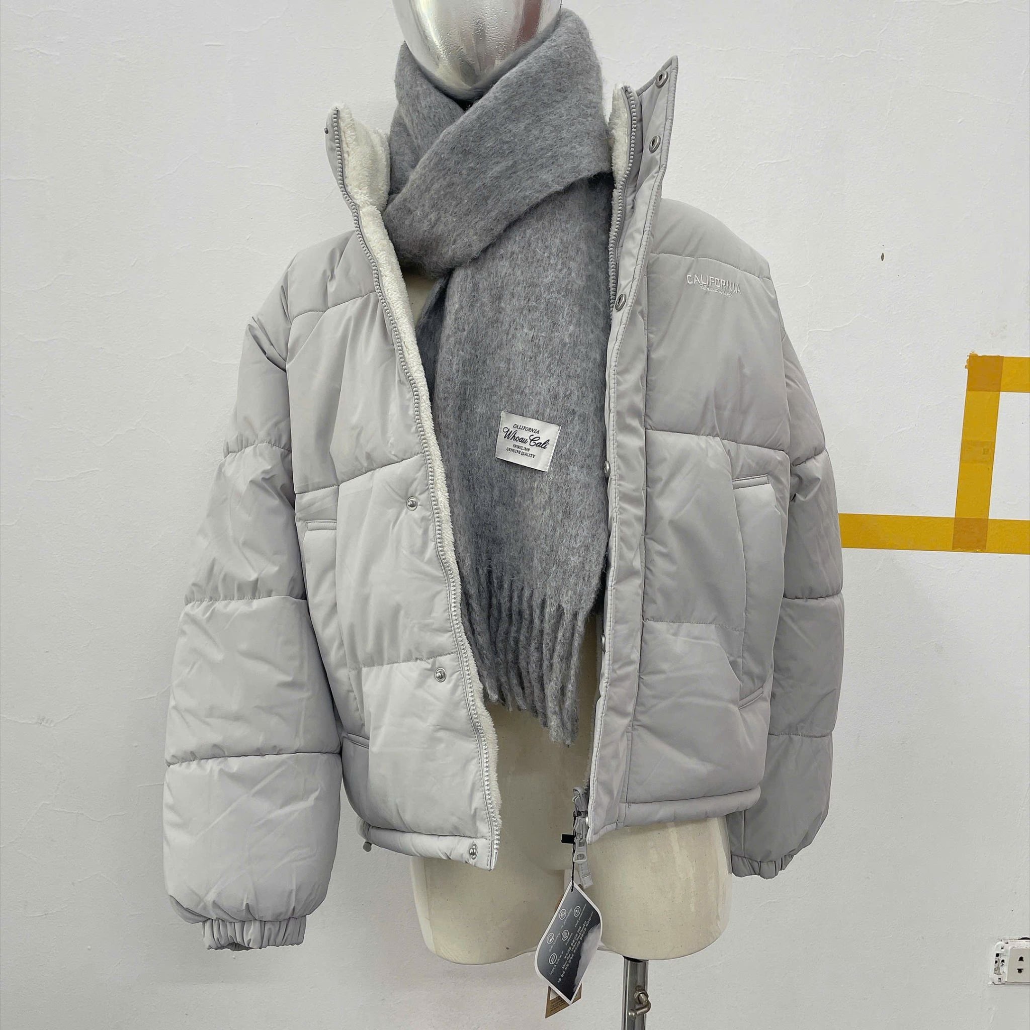  Áo Khoác Whoau [Unisex] - Reversible Puffer Padding - WHJPF4V15U 