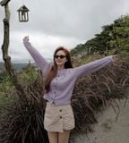  Áo Cardigan WHOAU [Nữ] - Steve Cable Cardigan - WHCKG4911F 