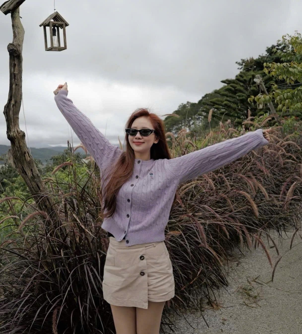  Áo Cardigan WHOAU [Nữ] - Steve Cable Cardigan - WHCKG4911F 