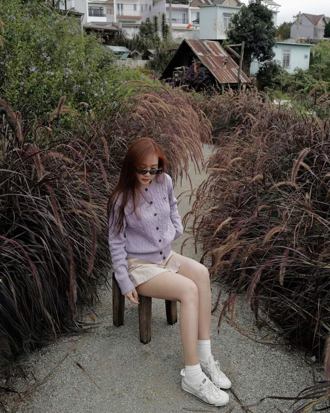  Áo Cardigan WHOAU [Nữ] - Steve Cable Cardigan - WHCKG4911F 