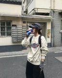  Nón MLB Korea - [Unisex] Varsity Vintage Tone-Tone Cursive - 3ACPV135N-50CGS 