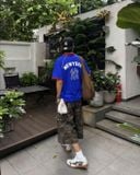  Áo Thun Polo New Era - [Unisex] New York Hip Line Blue - 13256663 