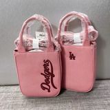  Túi Phone MLB Varsity Cursive Denim Mini Crossbody LA - 3ACRS104N-07PKD 