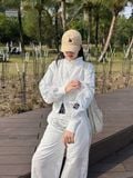  Set Áo Quần Gió [Nữ] Badblood - Dark Billy Nylon Curved Track 