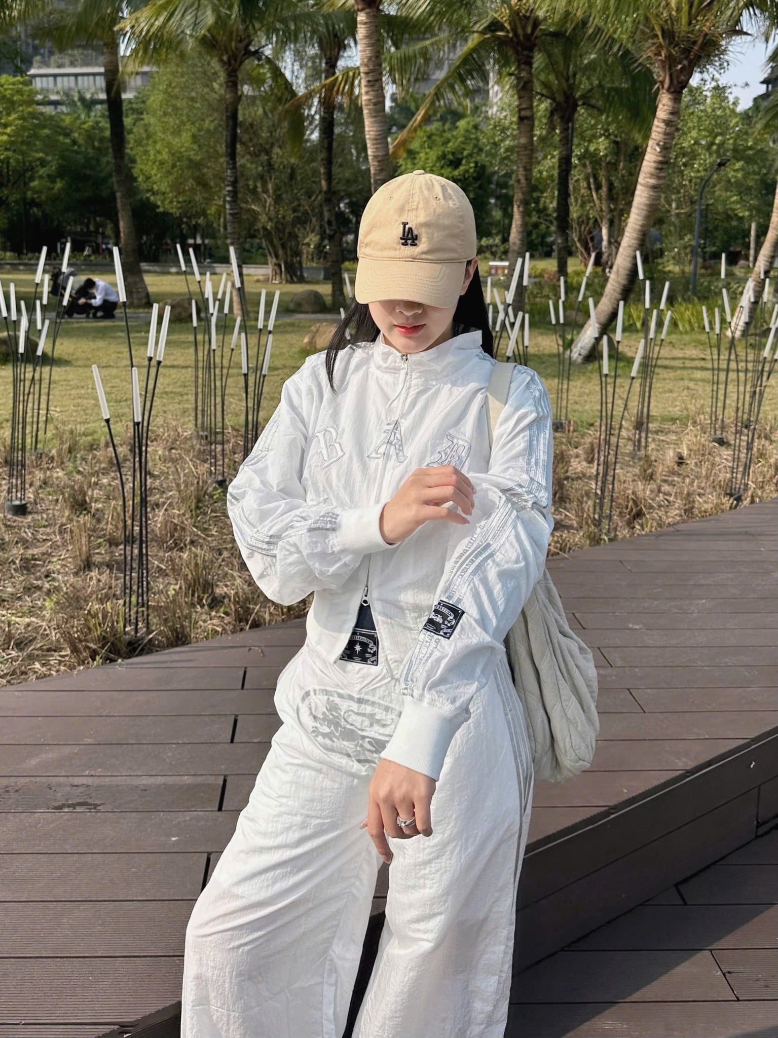  Set Áo Quần Gió [Nữ] Badblood - Dark Billy Nylon Curved Track 