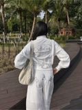  Set Áo Quần Gió [Nữ] Badblood - Dark Billy Nylon Curved Track 