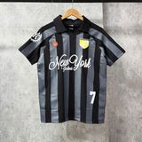  Áo Thun Polo New Era - [Unisex] New York Jersey Stripe Black - 13782557 