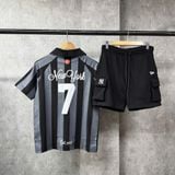  Áo Thun Polo New Era - [Unisex] New York Jersey Stripe Black - 13782557 