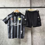  Áo Thun Polo New Era - [Unisex] New York Jersey Stripe Black - 13782557 