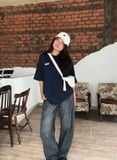  Áo thun Life Work [Unisex] - Clover Board Hip Dog - LW262TS453 