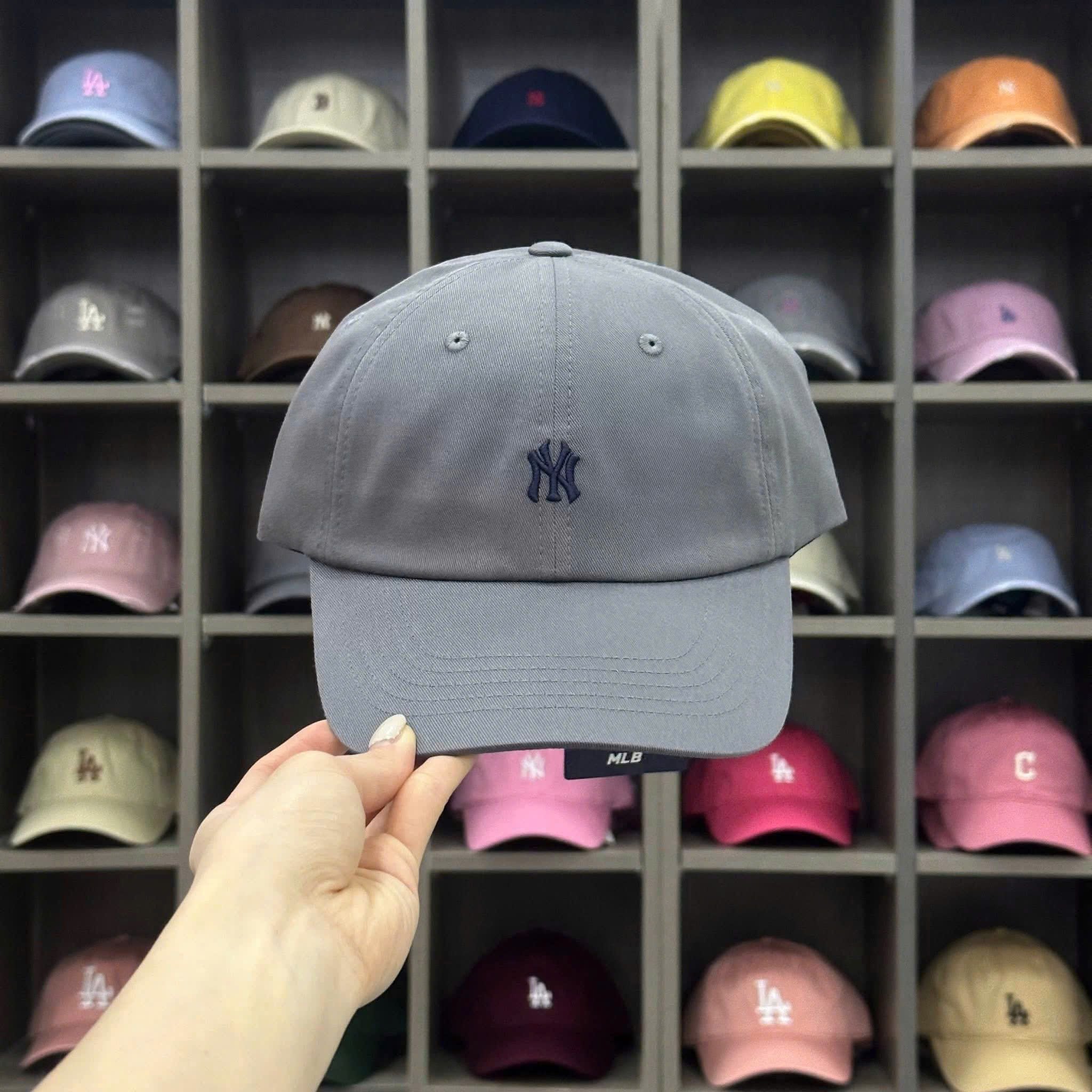  Nón MLB Korea - Nano Logo Unstructured Ball Cap NY Yankees - 3ACPB045N-50CGL 