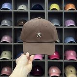  Nón MLB Korea - Nano Logo Unstructured Ball Cap NY Yankees - 3ACPB045N-50BRS 