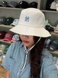  Nón Bucket MLB - [Unisex] Lightweight Nylon Wide Safari NY - 3AHTB056N-50CRS 