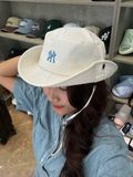  Nón Bucket MLB - [Unisex] Lightweight Nylon Wide Safari NY - 3AHTB056N-50CRS 