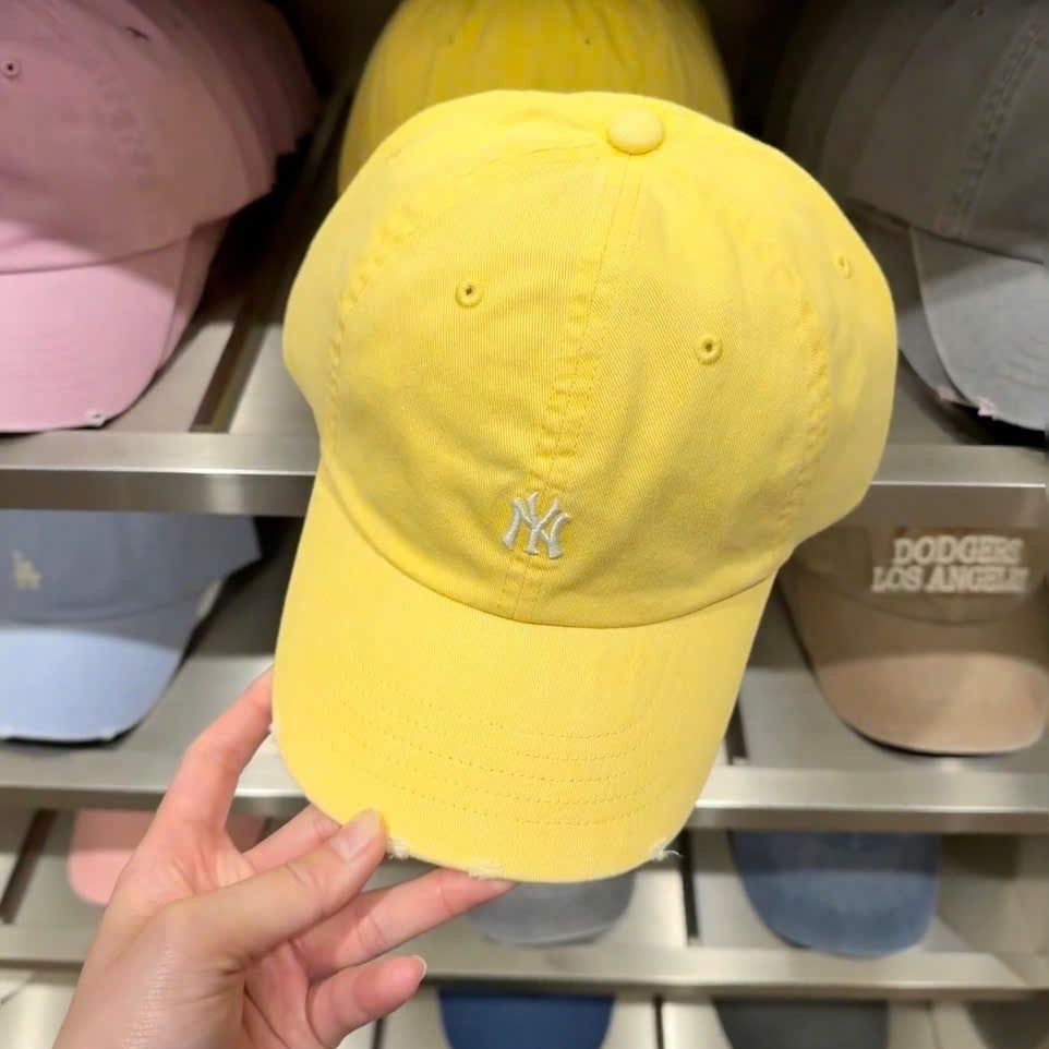  Nón MLB Korea - [Unisex] Vintage Nano Unstructured Ball Cap - 3ACPB096N 