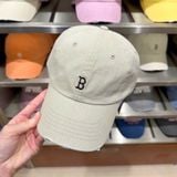  Nón MLB Korea - [Unisex] Vintage Nano Unstructured Ball Cap - 3ACPB096N 