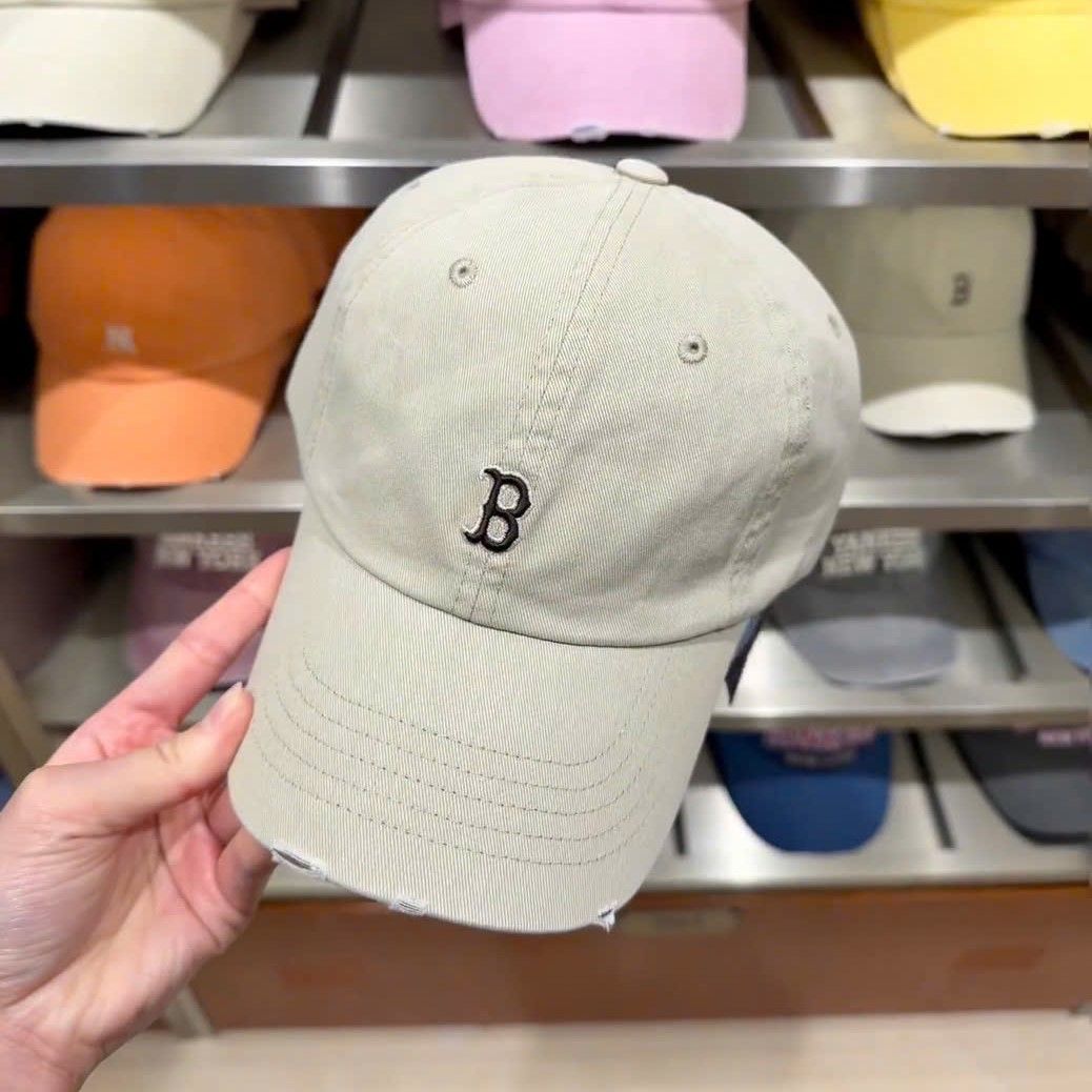  Nón MLB Korea - [Unisex] Vintage Nano Unstructured Ball Cap - 3ACPB096N 