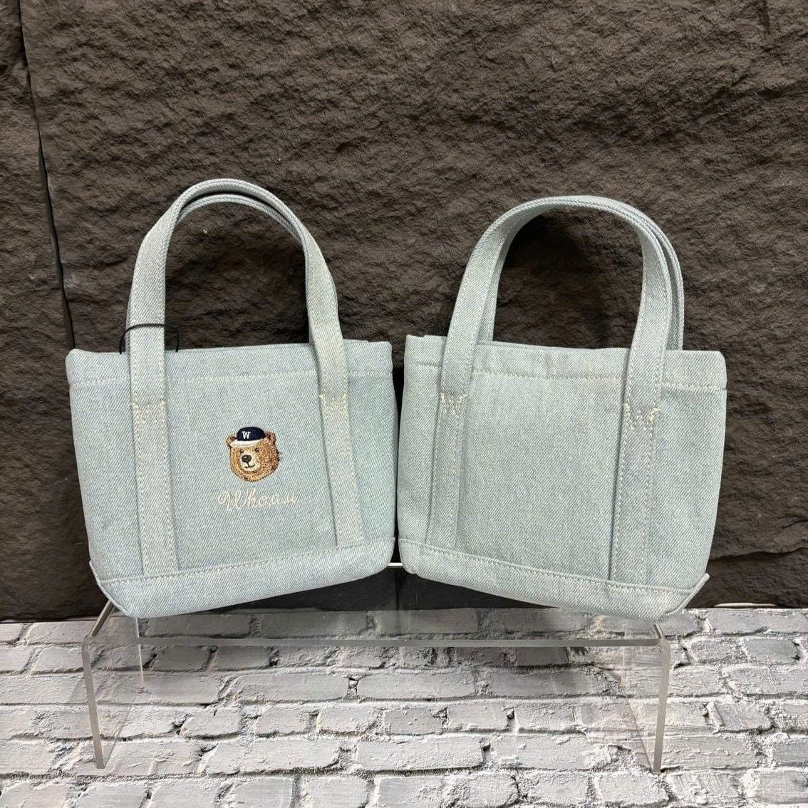  Túi Xách Whoau - Steve Denim Mini Tote Bag - WHBGG2323A 