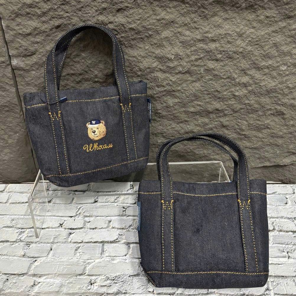  Túi Xách Whoau - Steve Denim Mini Tote Bag - WHBGG2323A 