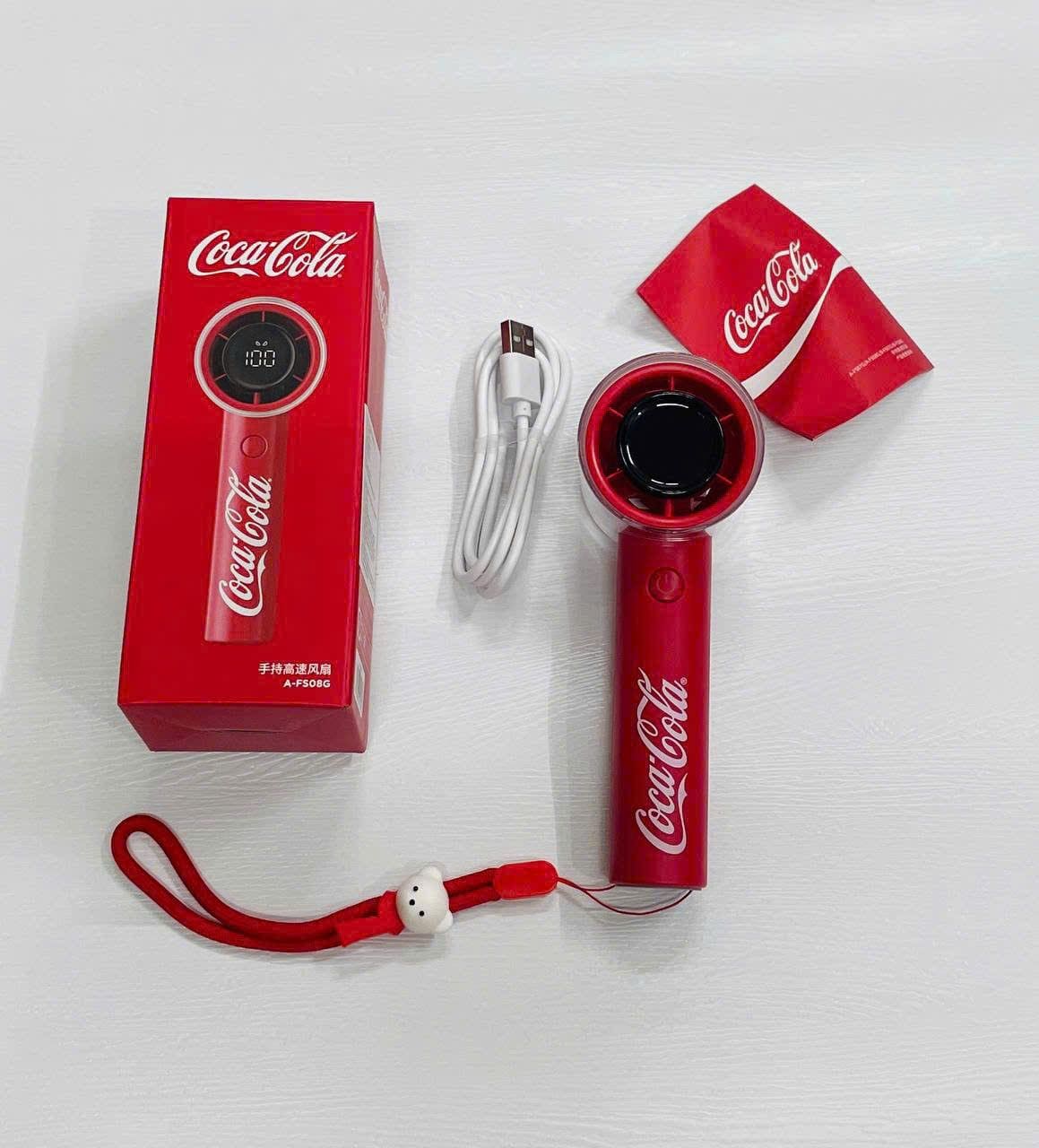  Quạt Mini Cầm Tay Coca Cola Lifestyle 