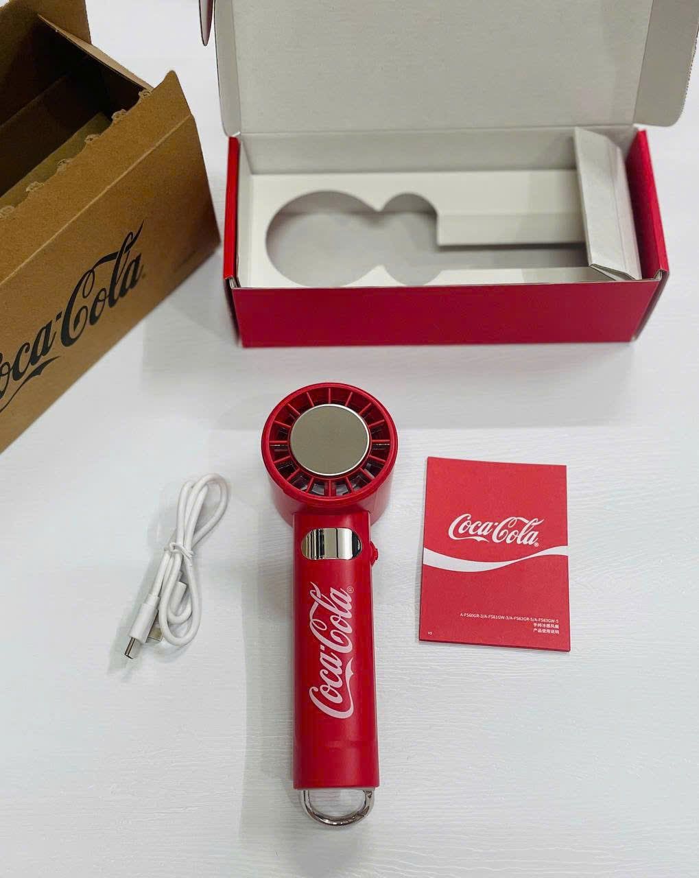  Quạt Mini Cầm Tay Coca Cola Lifestyle 