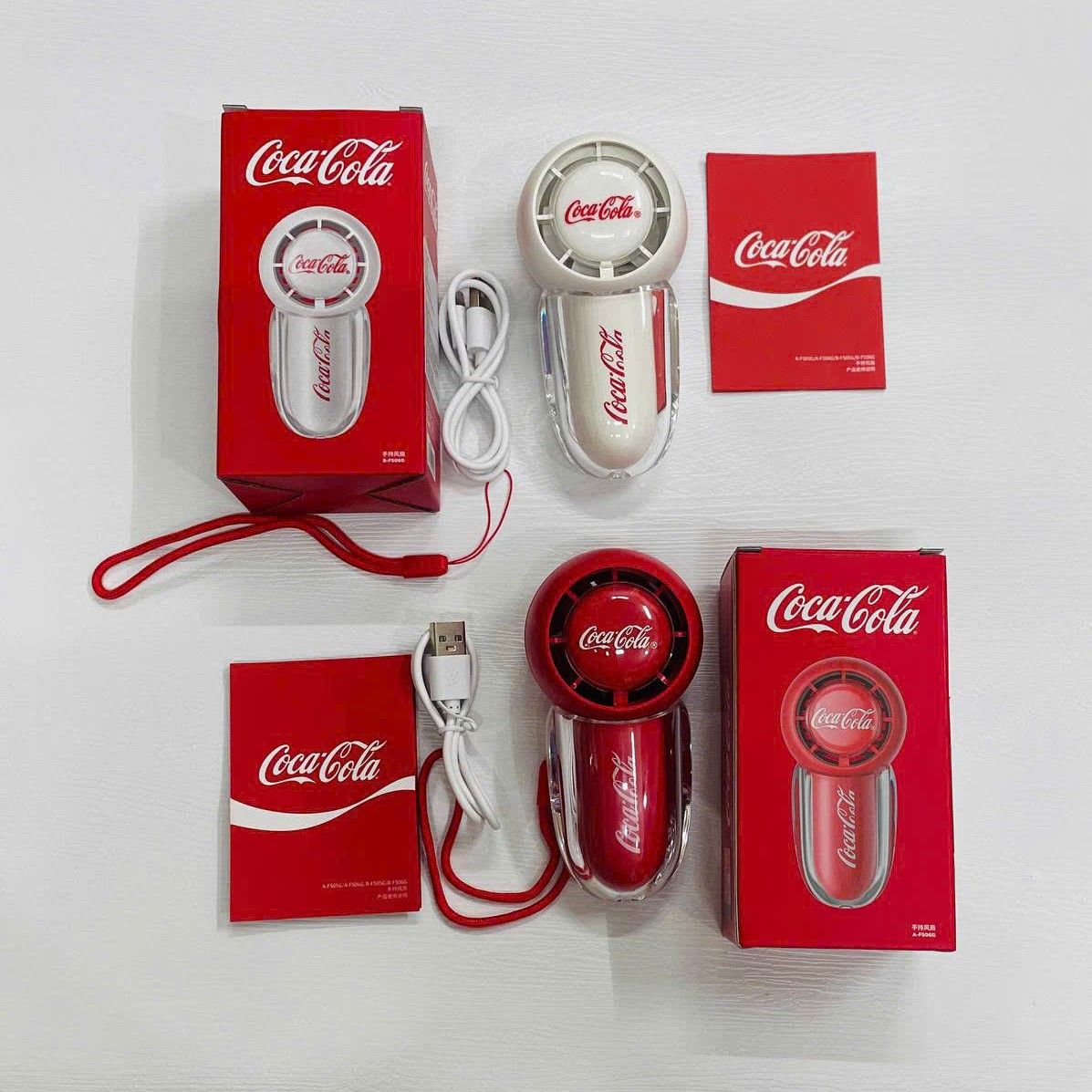  Quạt Mini Cầm Tay Coca Cola Lifestyle 